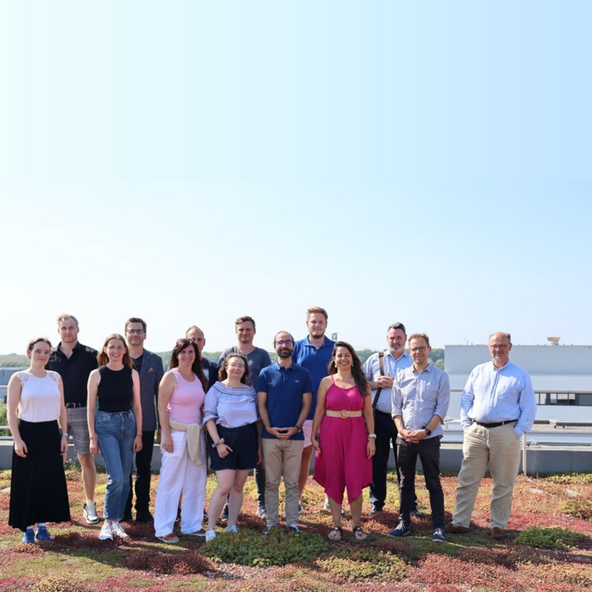 Group picture at the start of the project in Wildau. The University of Potsdam and the Technical University of Applied Sciences Wildau have jointly launched the ERASER project for the next four years.