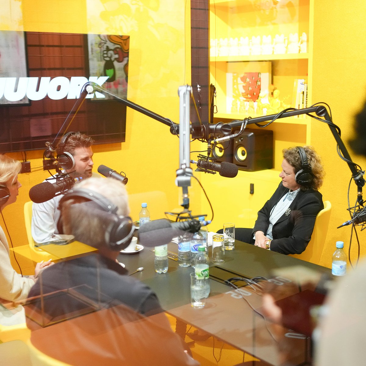 Photo of the recording studios in the co-working space at BER