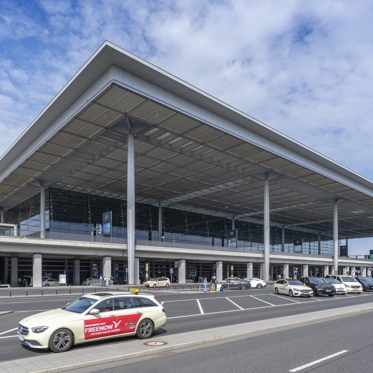 Image of Berlin Brandenburg Airport Terminal 1 Arrivals for the 2024 Annual Report