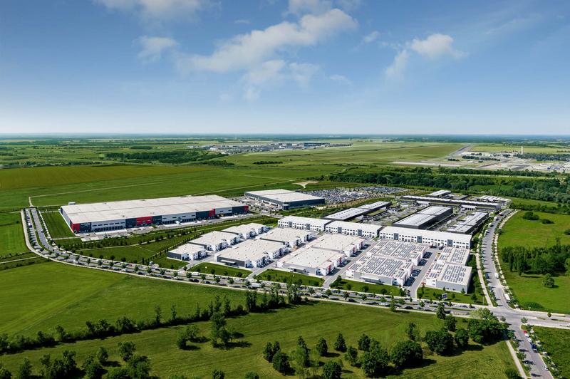 Aerial view of SEGRO Logistics Park Berlin Schönefeld