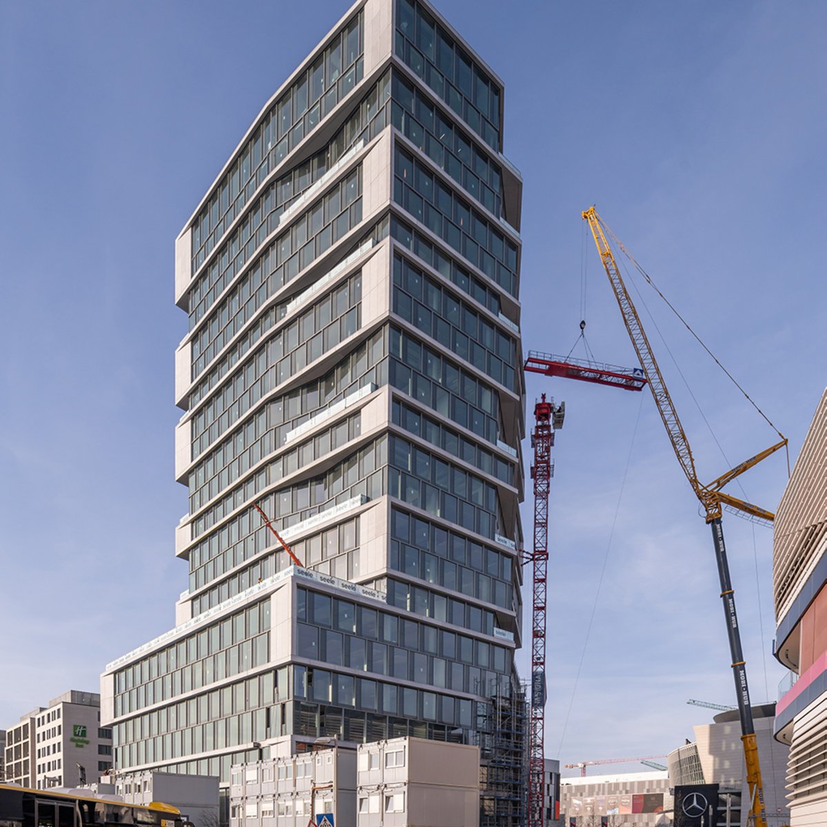 Außenansicht des STREAM Towers