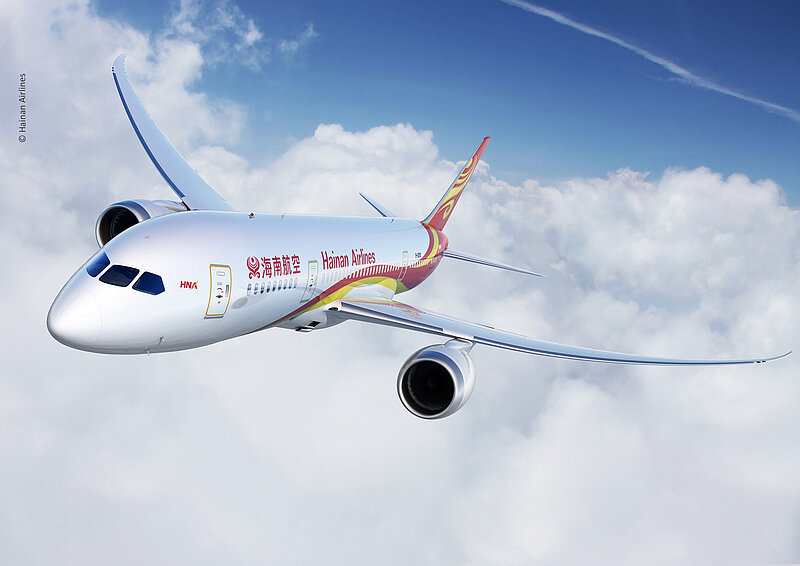 Aircraft from Hainan Airlines