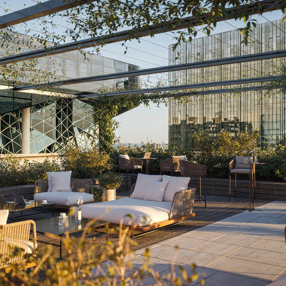 Visualization: Rooftop terrace of the Mosse in Berlin