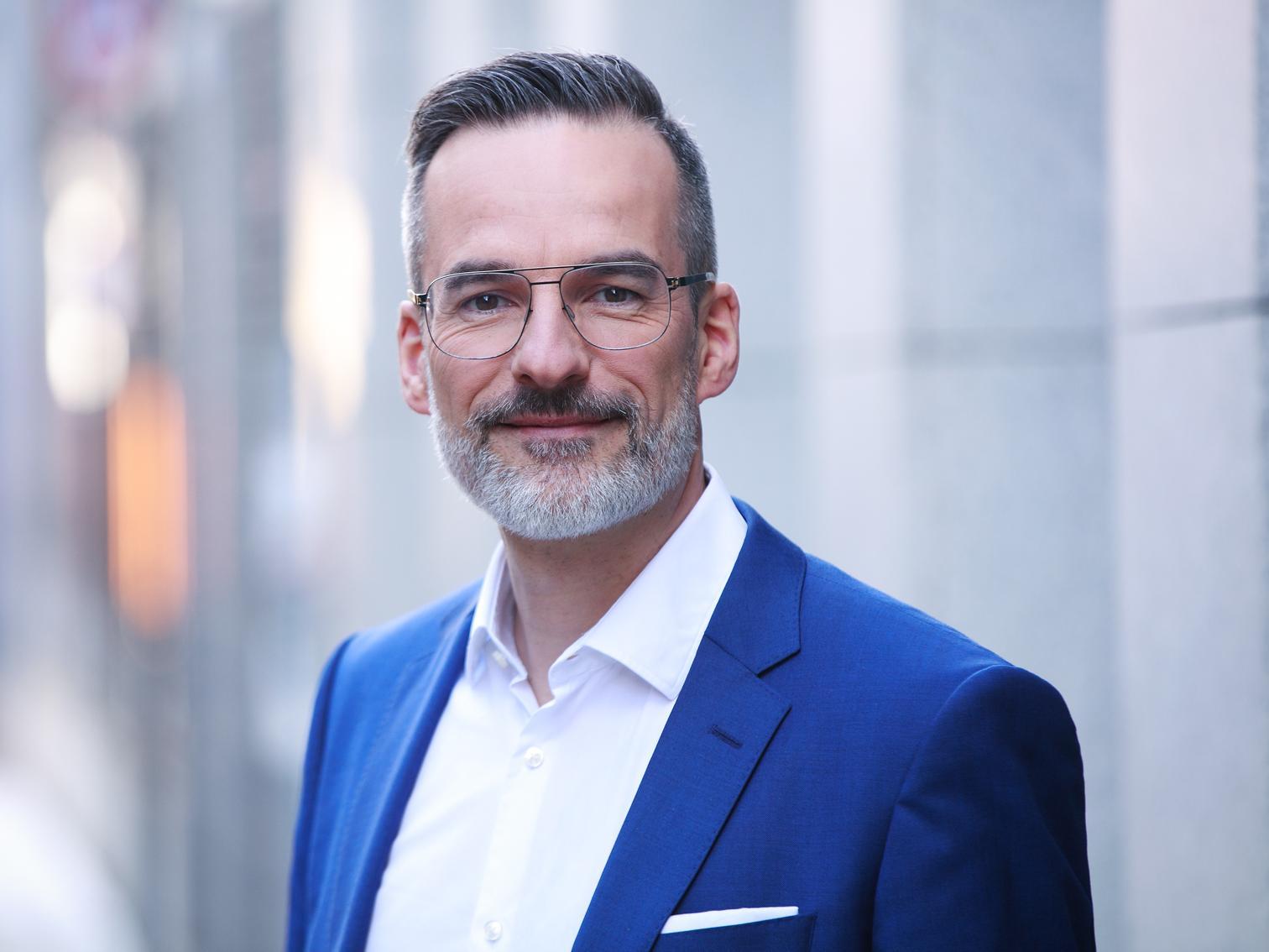 Picture shows the portrait of Dr. Stefan Franzke, Managing Director of the Business Development Agency at Berlin Partner for Business and Technology GmbH