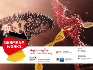 [Translate to Englisch:] DNA-String with Logos - Event Advertisement