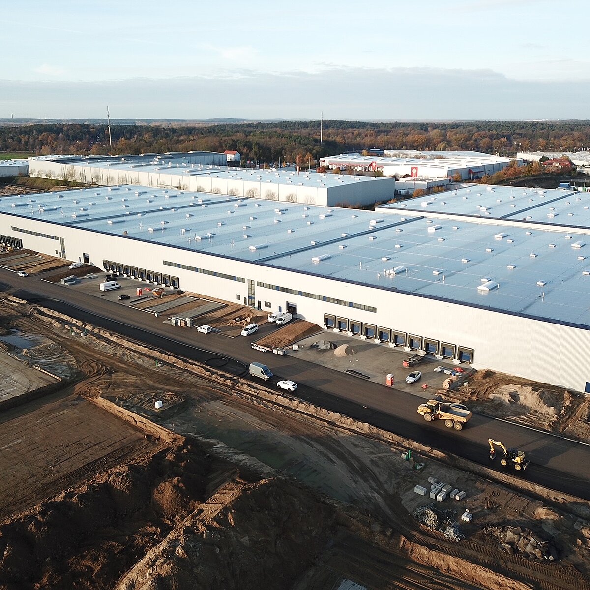 Aerial view, © Panattoni Germany Properties GmbH