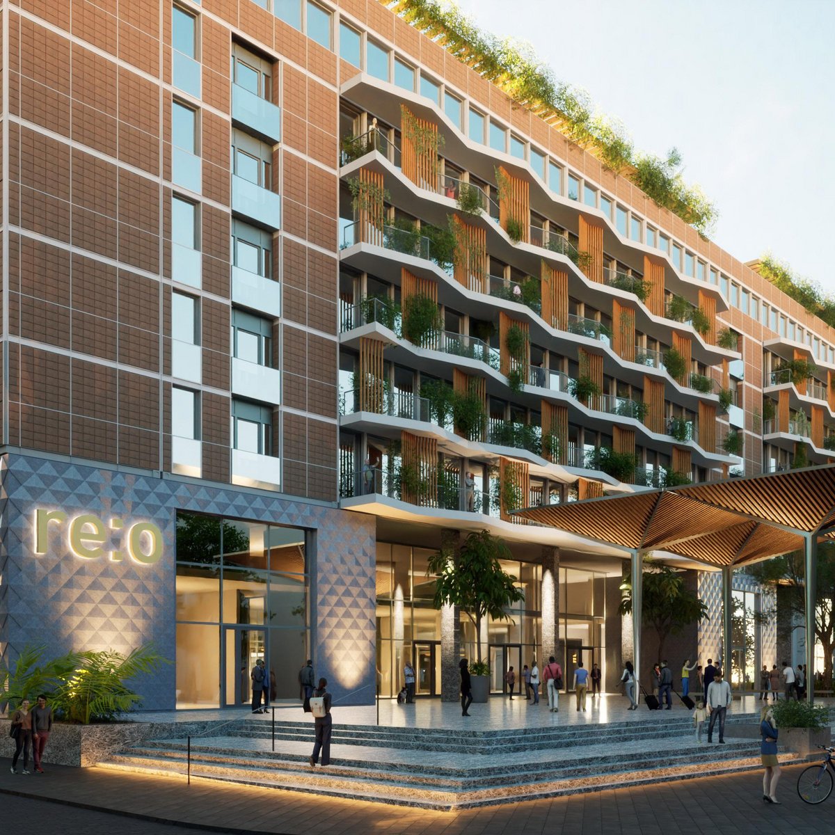 Visualisation STAYERY at Berlin Ostkreuz