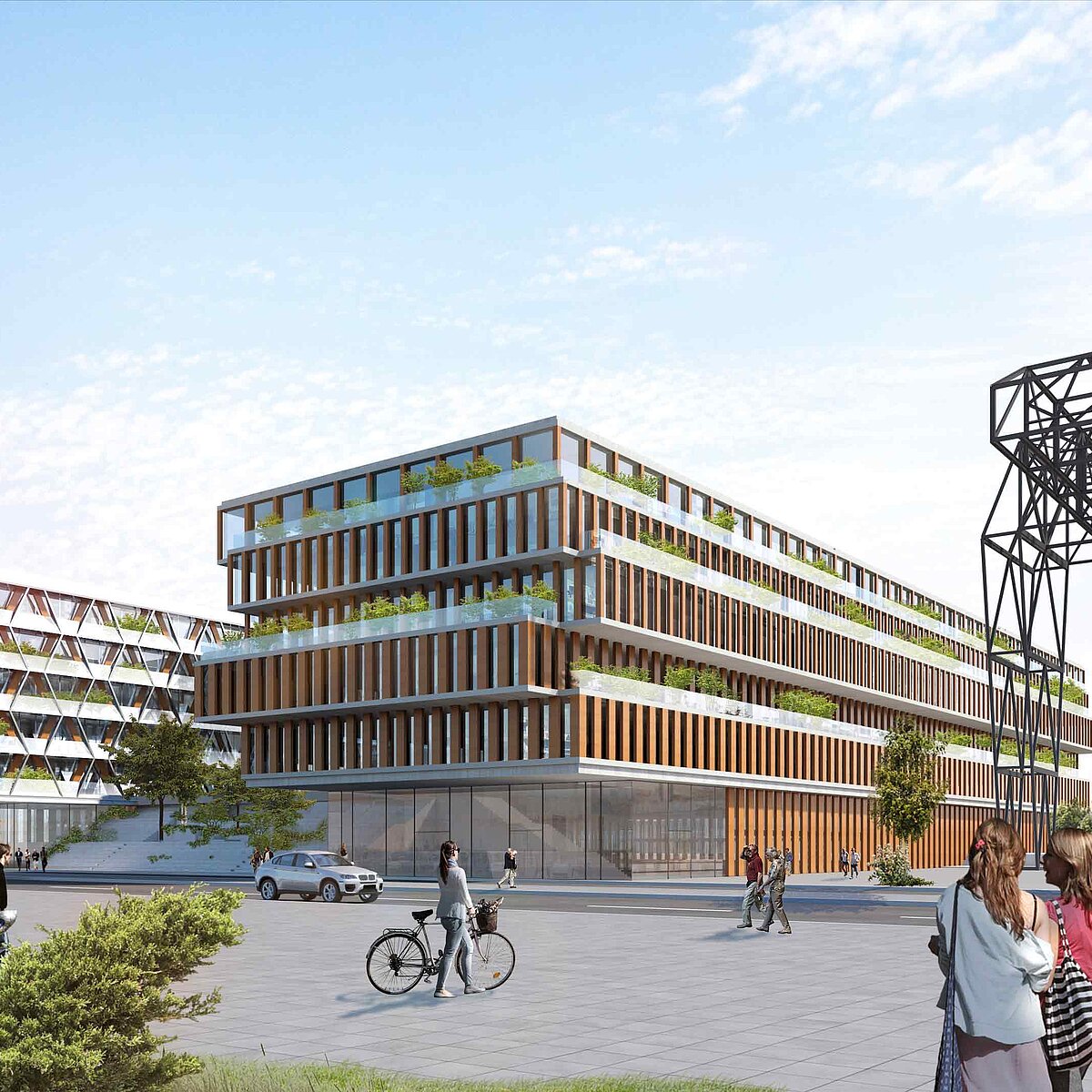 Visualization Food Campus Berlin