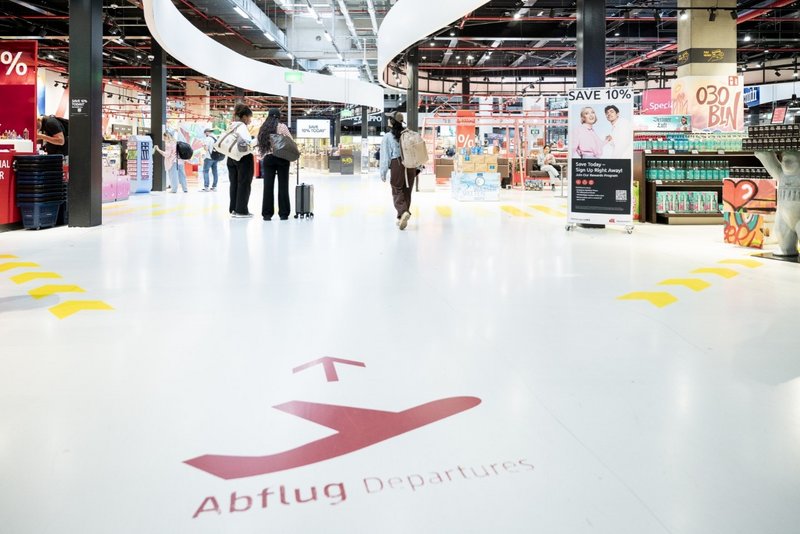 Promotional image for the traffic statistics of Berlin Brandenburg Airport