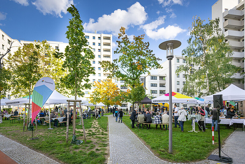 Nachbarschaftsfest im Wohnpark Mariendorf