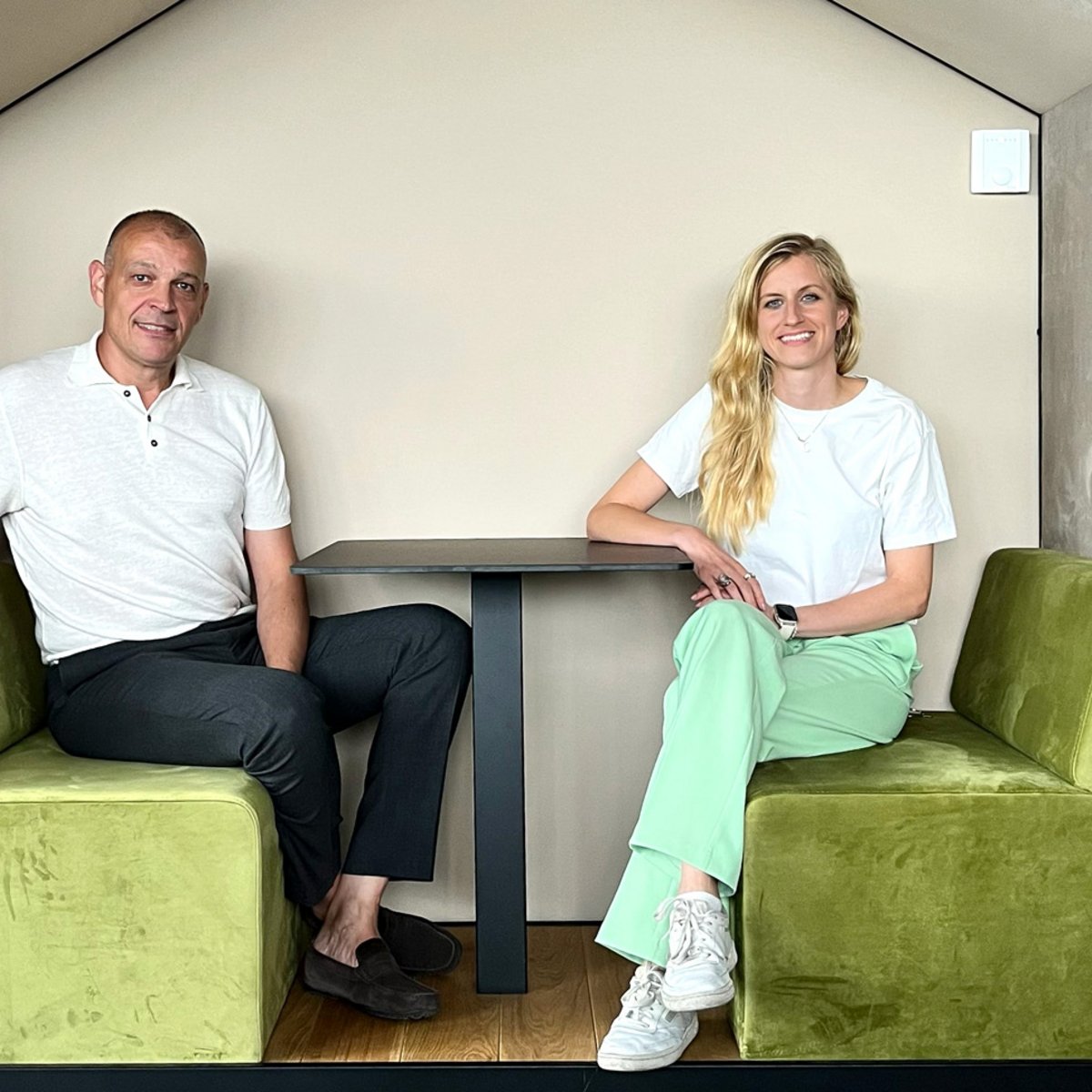 Roland Sillmann, Managing Director of WISTA Management GmbH, with Lia Carlucci, Managing Director of the Artprojekt Group's Food Campus Berlin