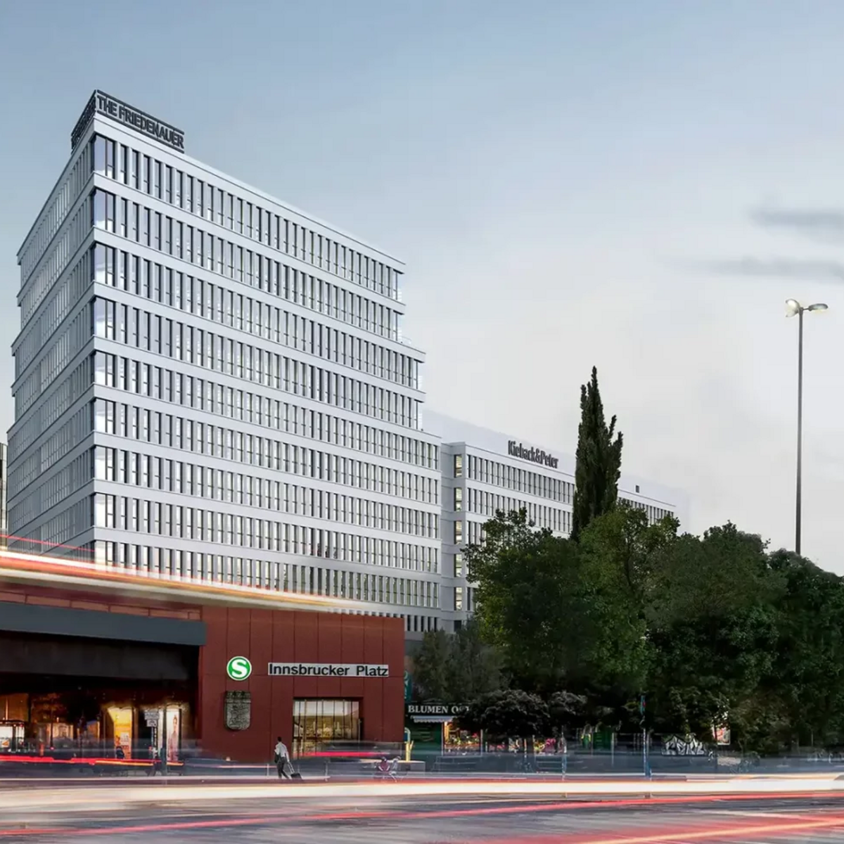 Visualization of the future project "THE FRIEDENAUER"