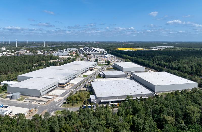 Arial view of the Verdion PremierPark in Berlin
