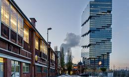 Photo of the EDGE East Side office complex in Berlin
