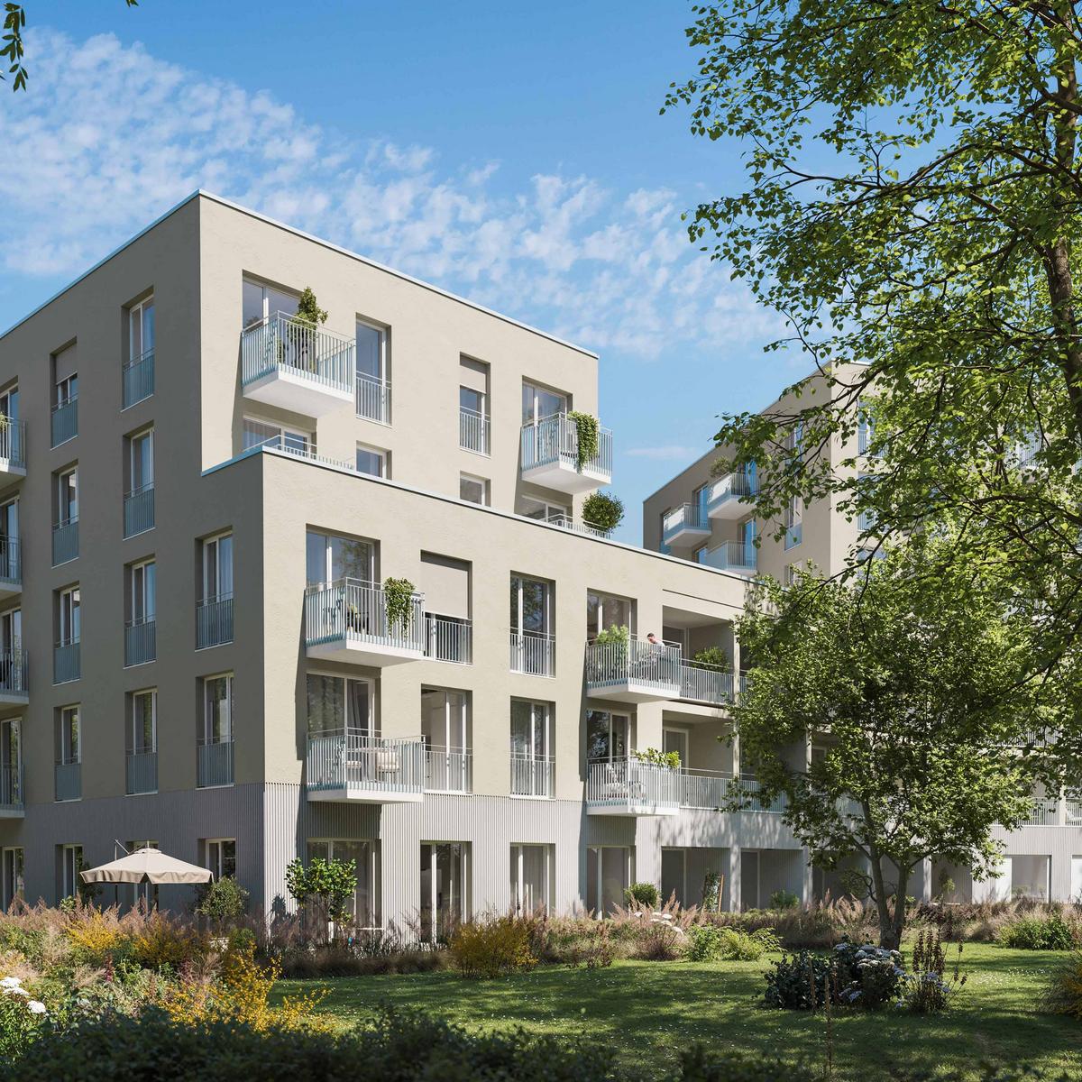 Visualization of the Berlin Kreuzberg residential quarter by Greystar and Primus