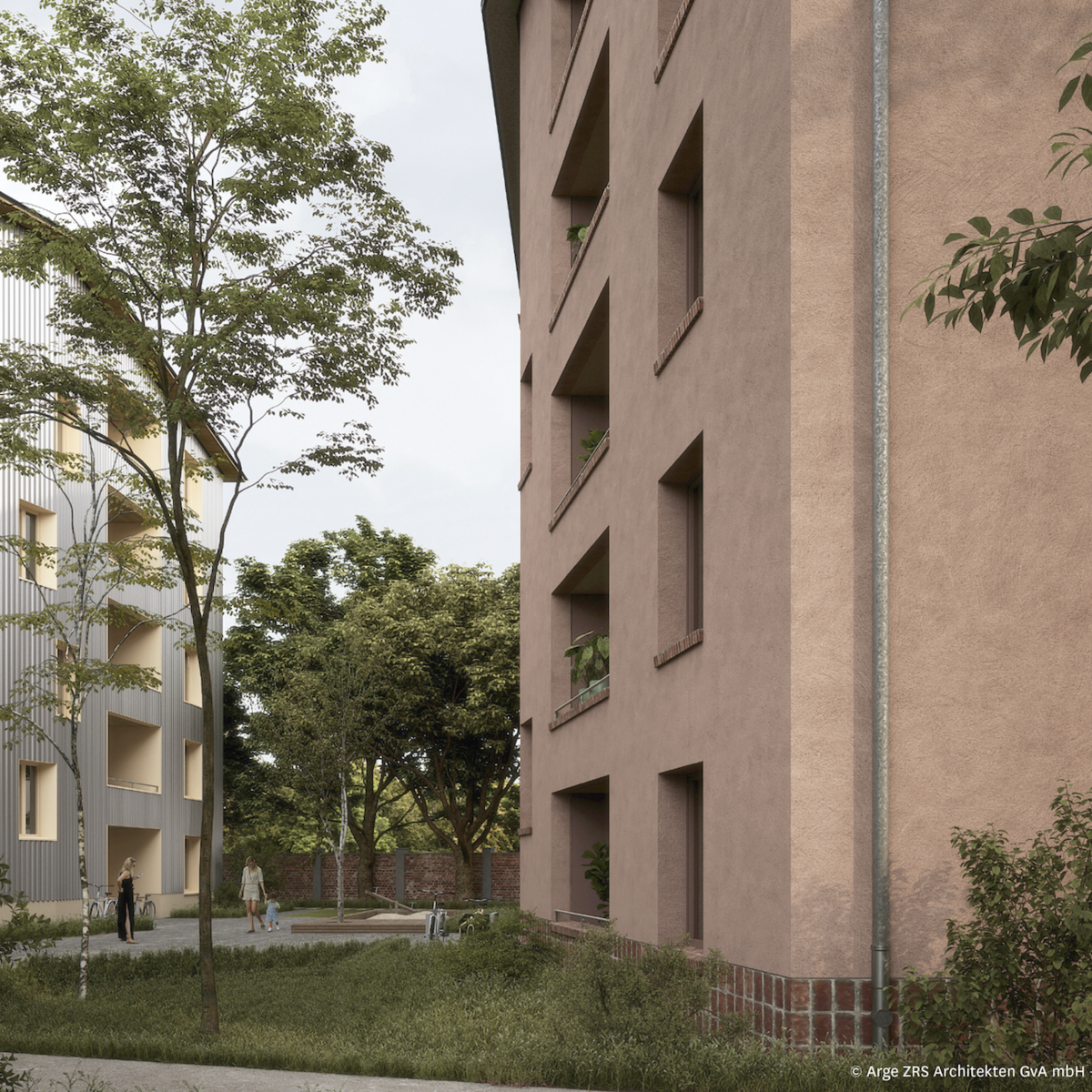 Visualization of sustainable housing construction in Berlin