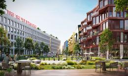 Visualization of Funkytown Campus with Block-E & the new Stations