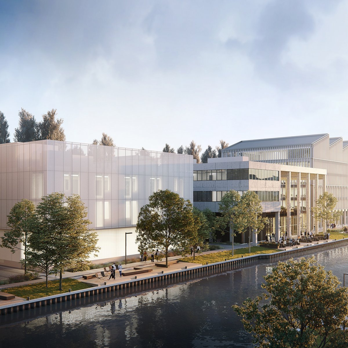 Visualization office project SHED in Berlin-Neukölln