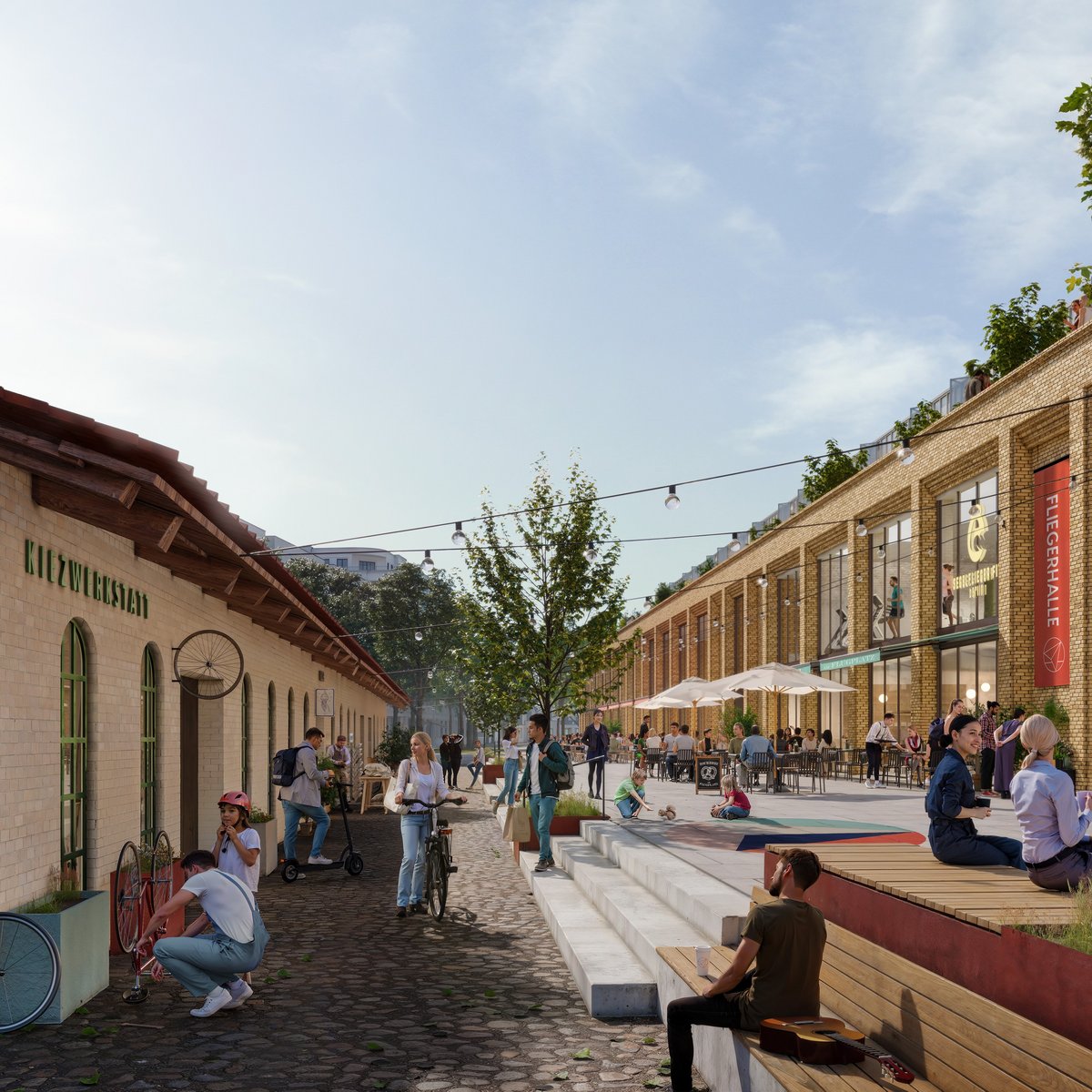 Visualisation of Segelfliegergasse