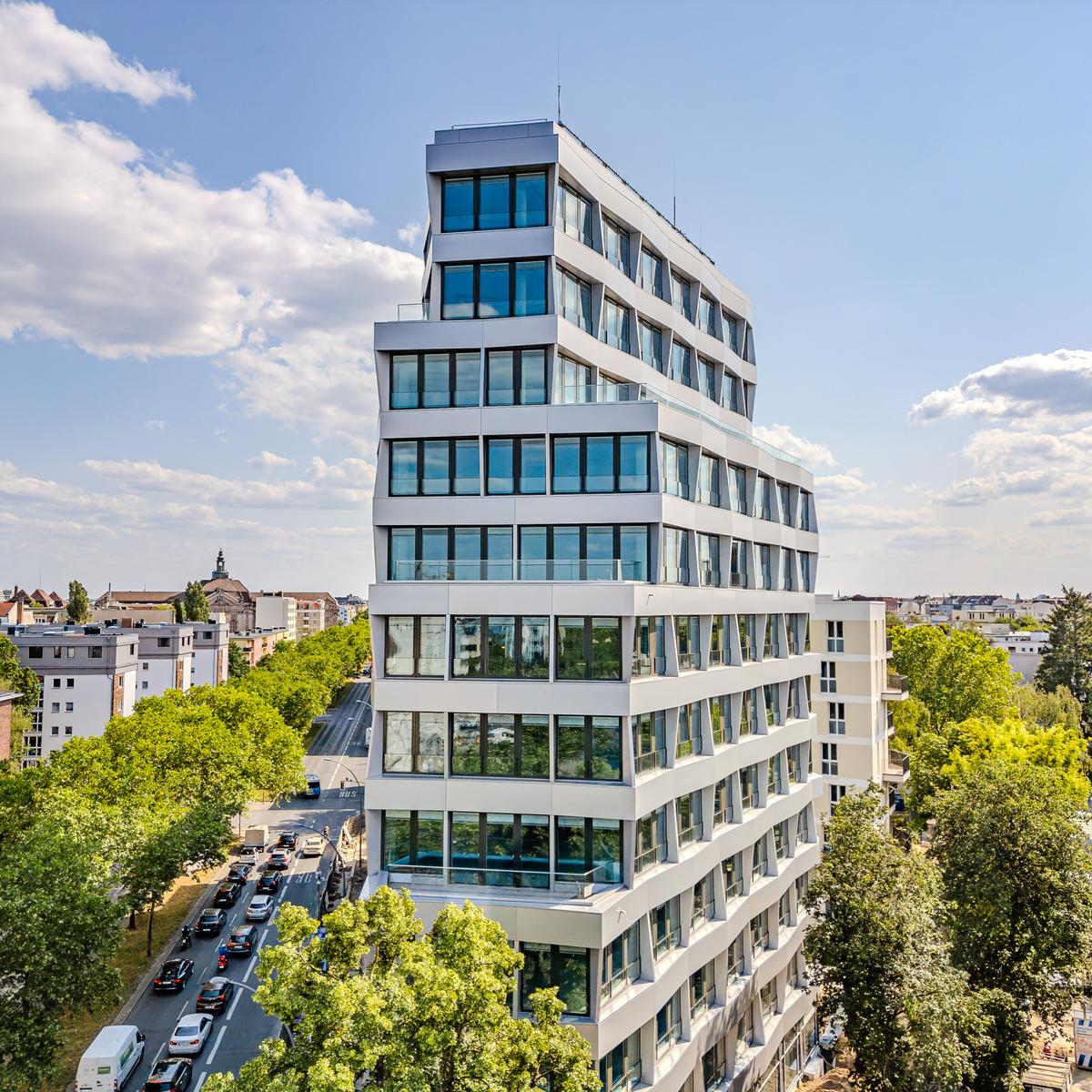 Photo of the office building Schöneberger Eck.