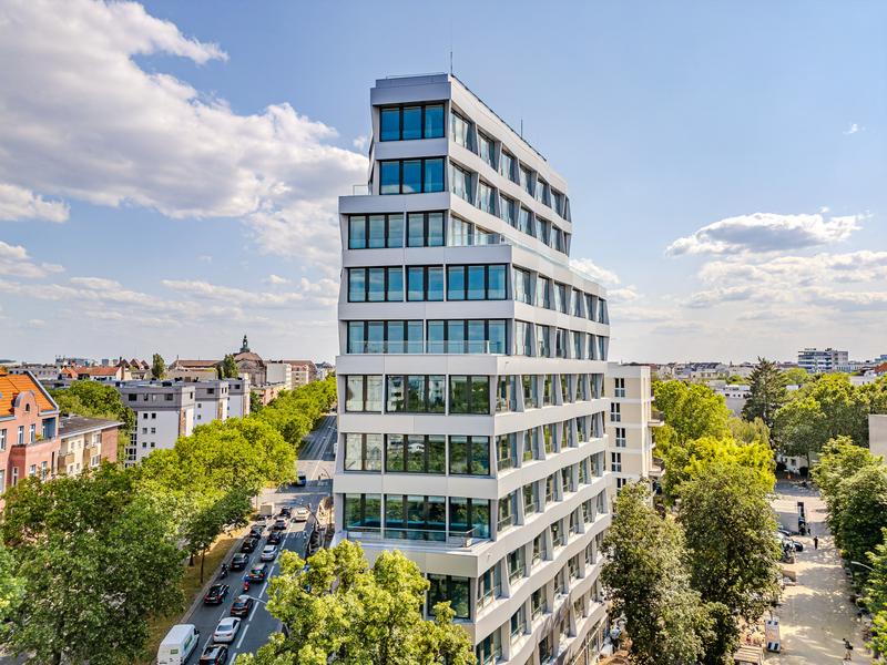 Photo of the office building Schöneberger Eck.