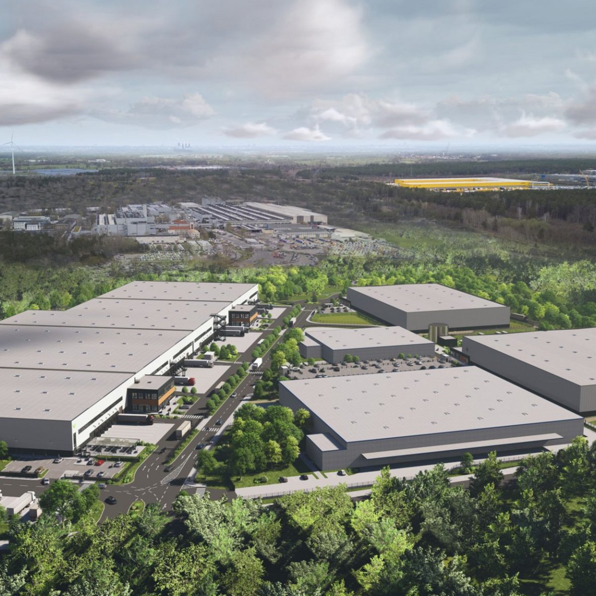 Visualization Verdion PremierParkin Ludwigsfelde