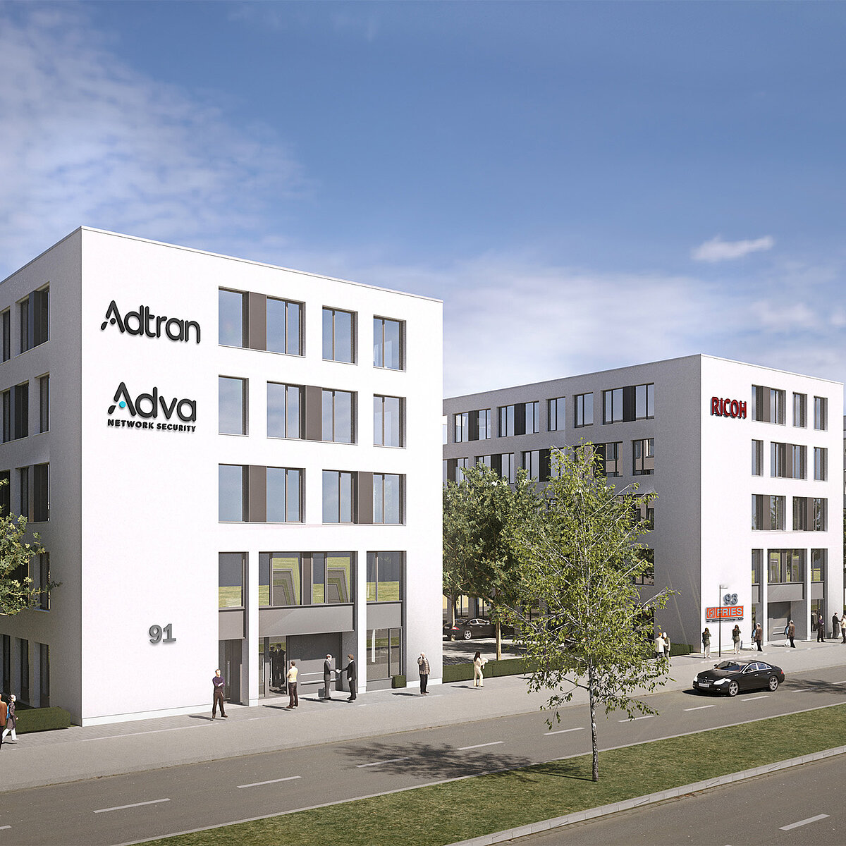 Visualization project development "Am Oktogon" in Adlershof