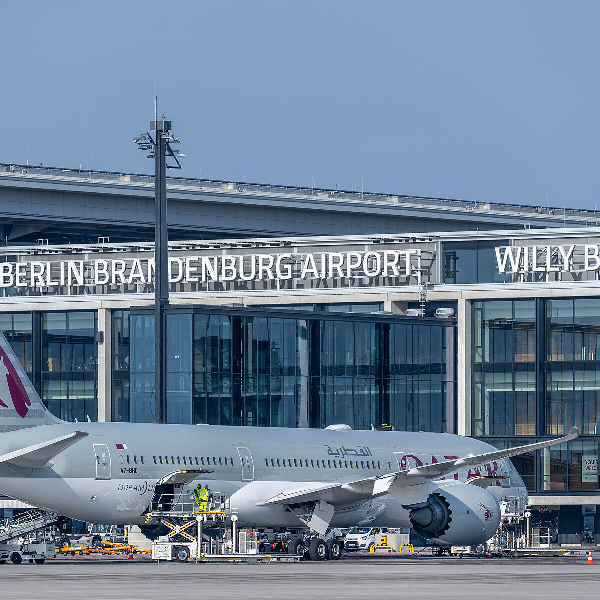 Foto von Qatar Airways am BER
