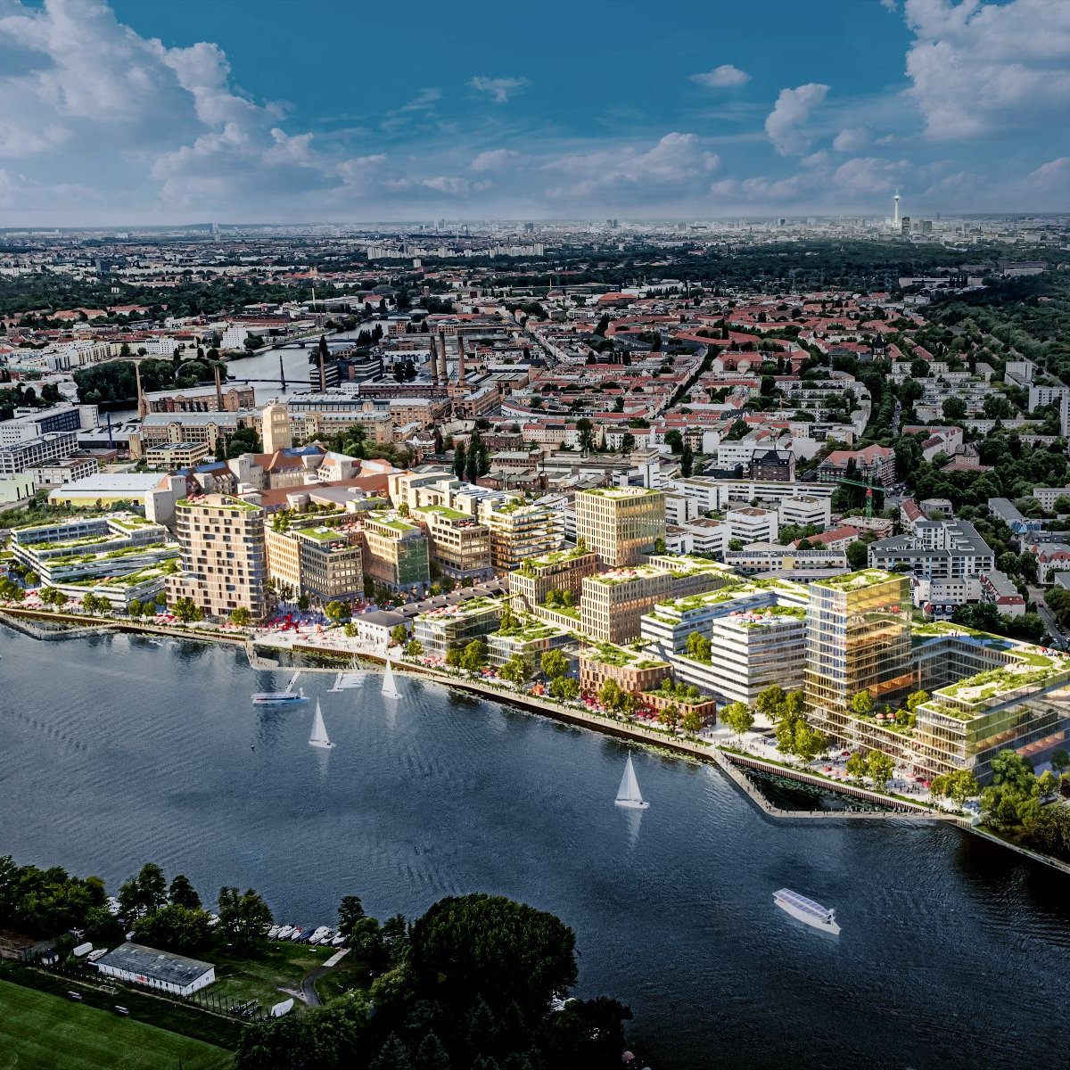 Visualization neighborhood development Behrens-Ufer