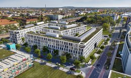 Aerial View of Berlin's Office Lab Campus