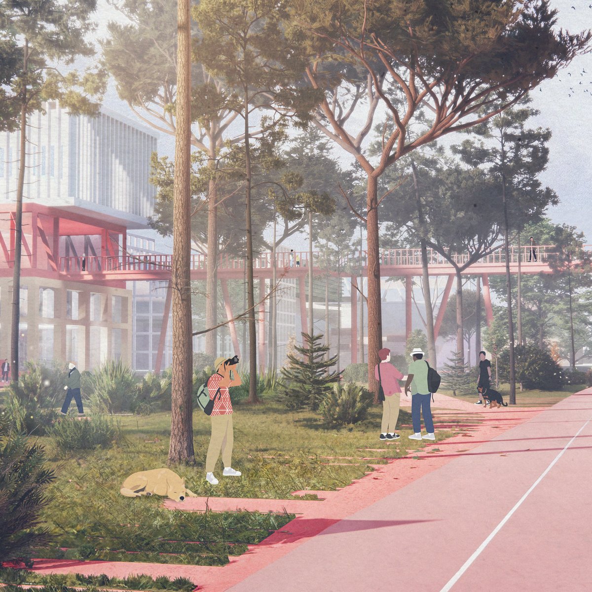 Visualisierung Terminal 5 in Schönefeld