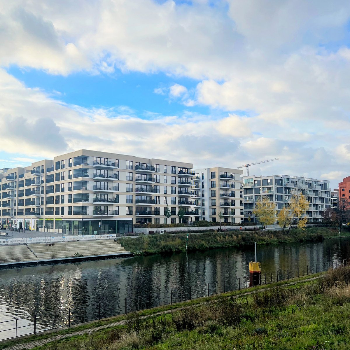 Photo of the residential properties in Europacity Berlin