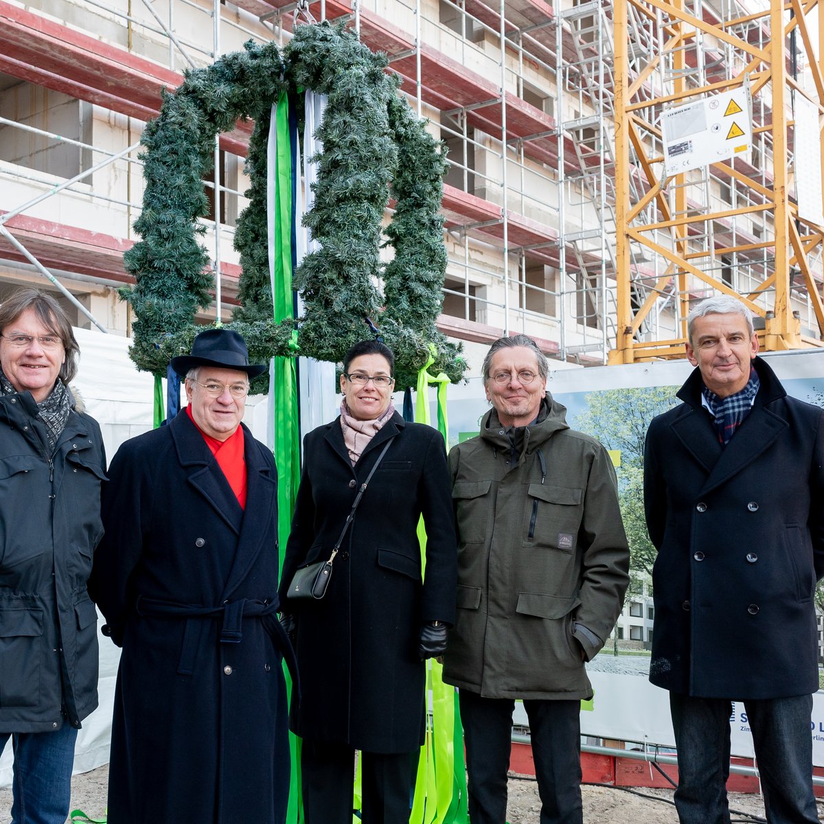 Richtfest Wohnungsbau Berlin Treptow-Köpenick