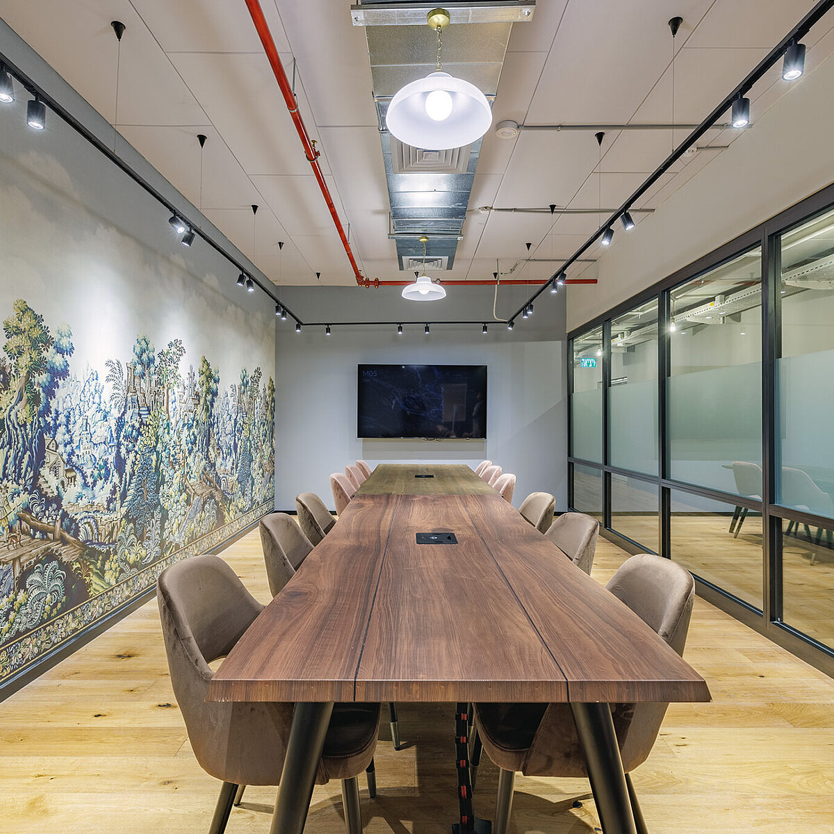Ansicht Meeting Raum - Co-working Gebäude Mindspace
