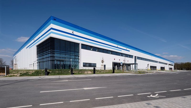 Photo of the logistics facility in Schönefeld