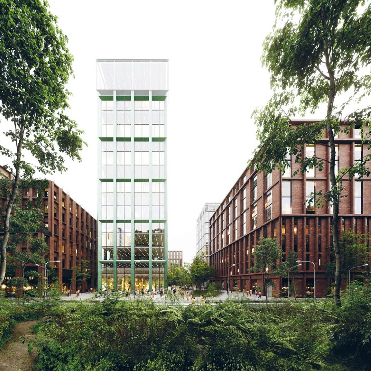 Visualisierung für das Quartier am Humboldthain 