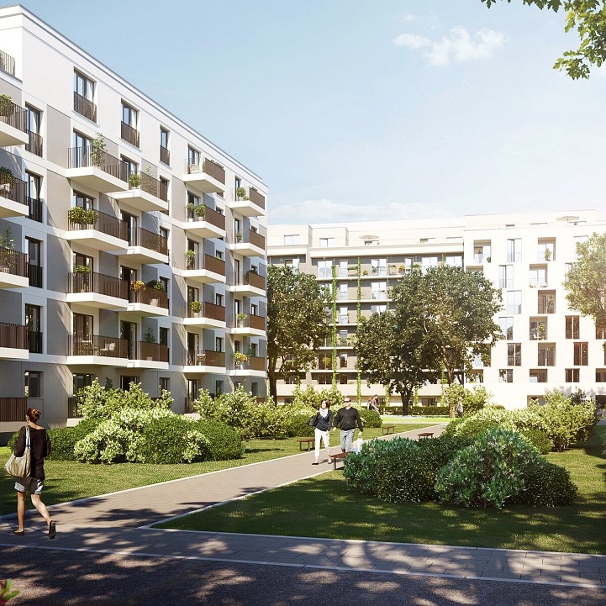 Visualization of the Smyles residential quarter