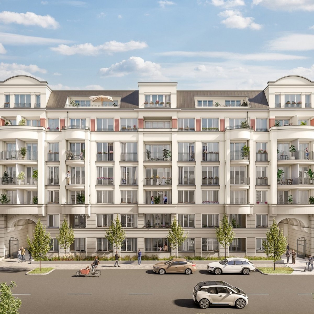 Visualization Bockbrauerei - residential quarter in Berlin Friedrichshain-Kreuzberg