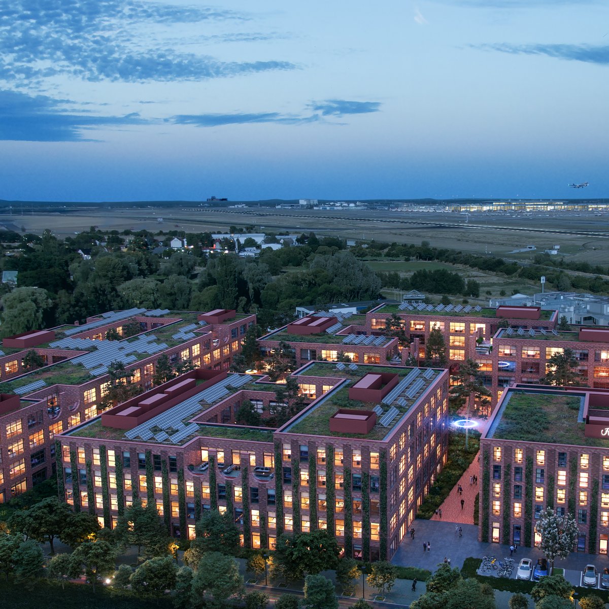 Außenvisualisierung Projektentwicklung TESTA