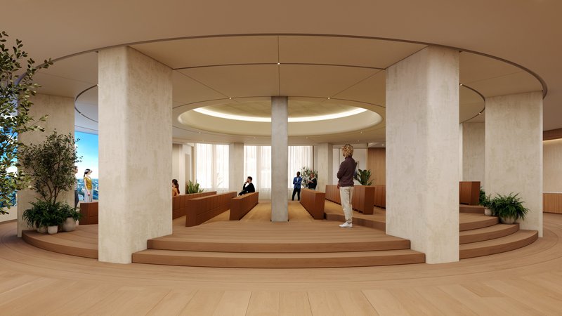 Visualization of the first Apple Developer Center in Berlin