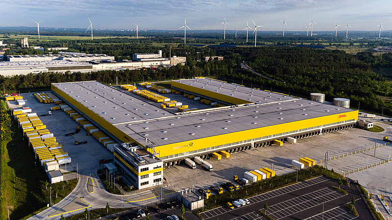 New DHL parcel center in Ludwigsfelde