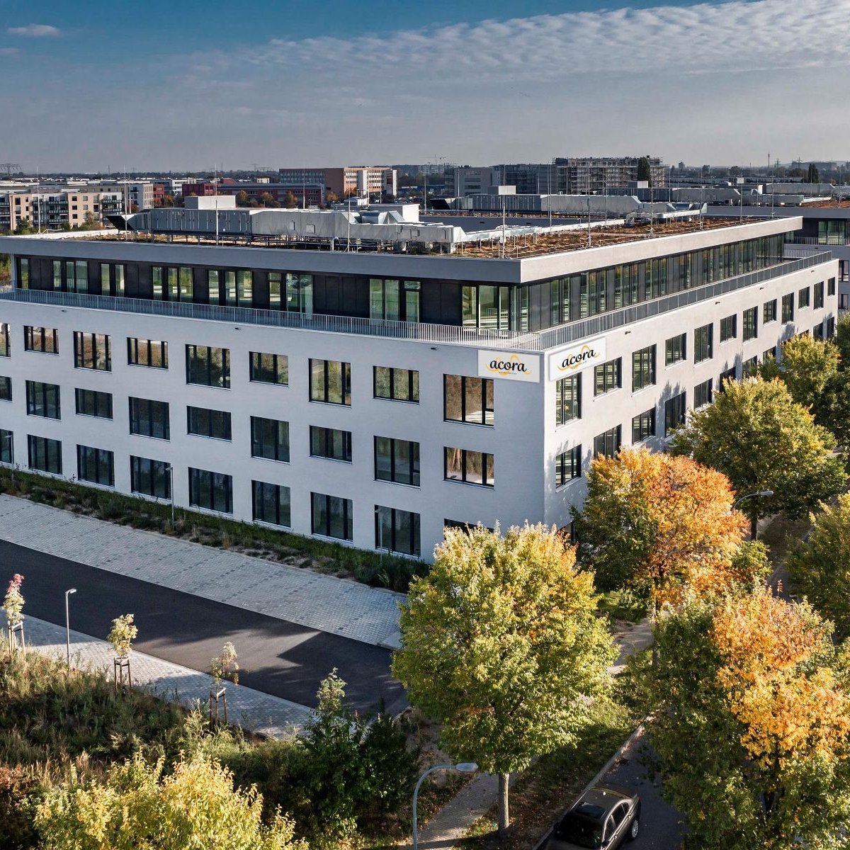 Visualization acora Berlin Airport façade