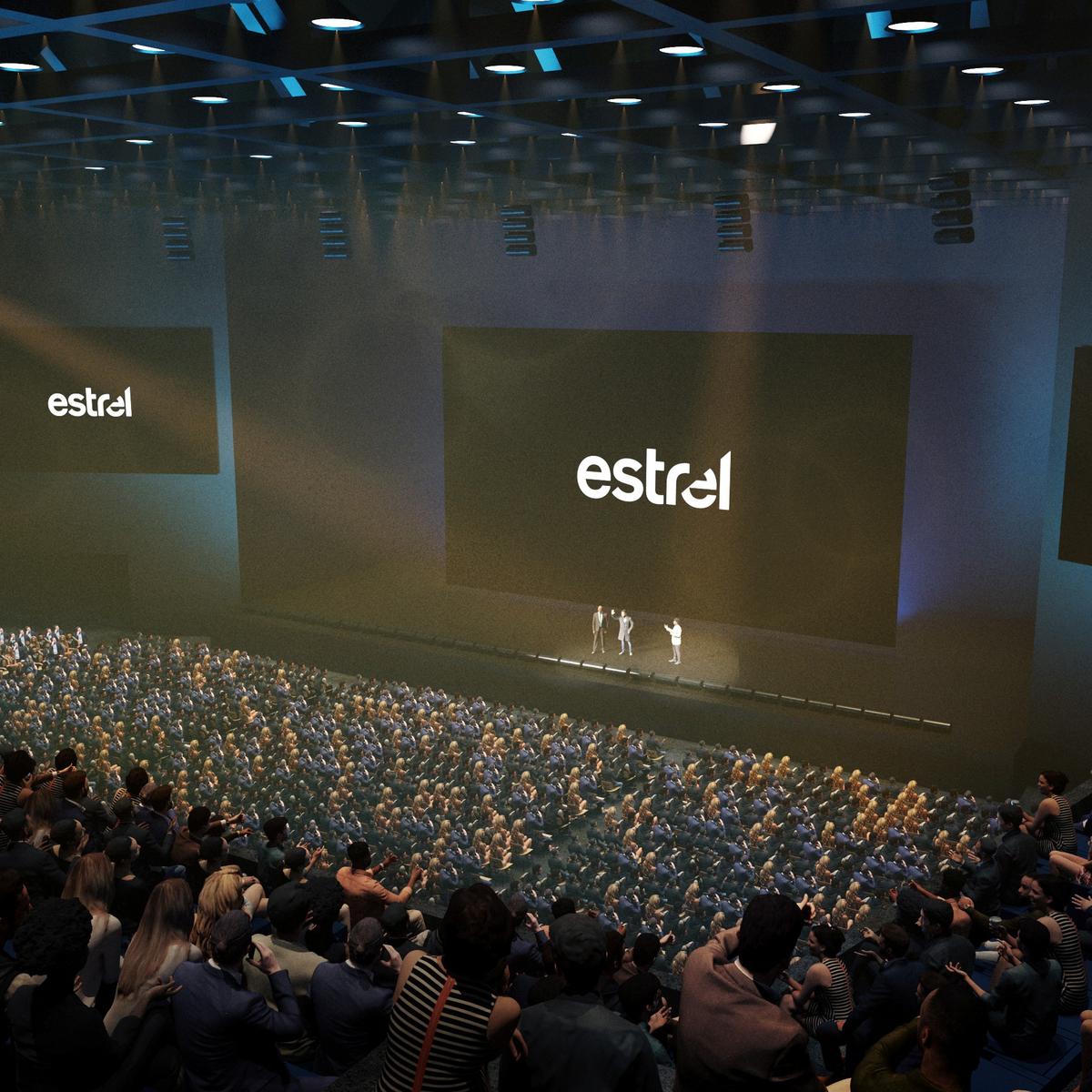 Visualization of the Estrel Event Hall