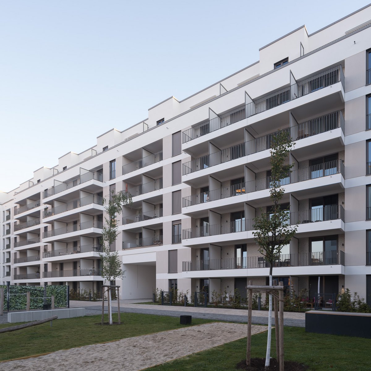 Photo of the residential quarter in Berlin Friedrichshain - Pandion Midtown