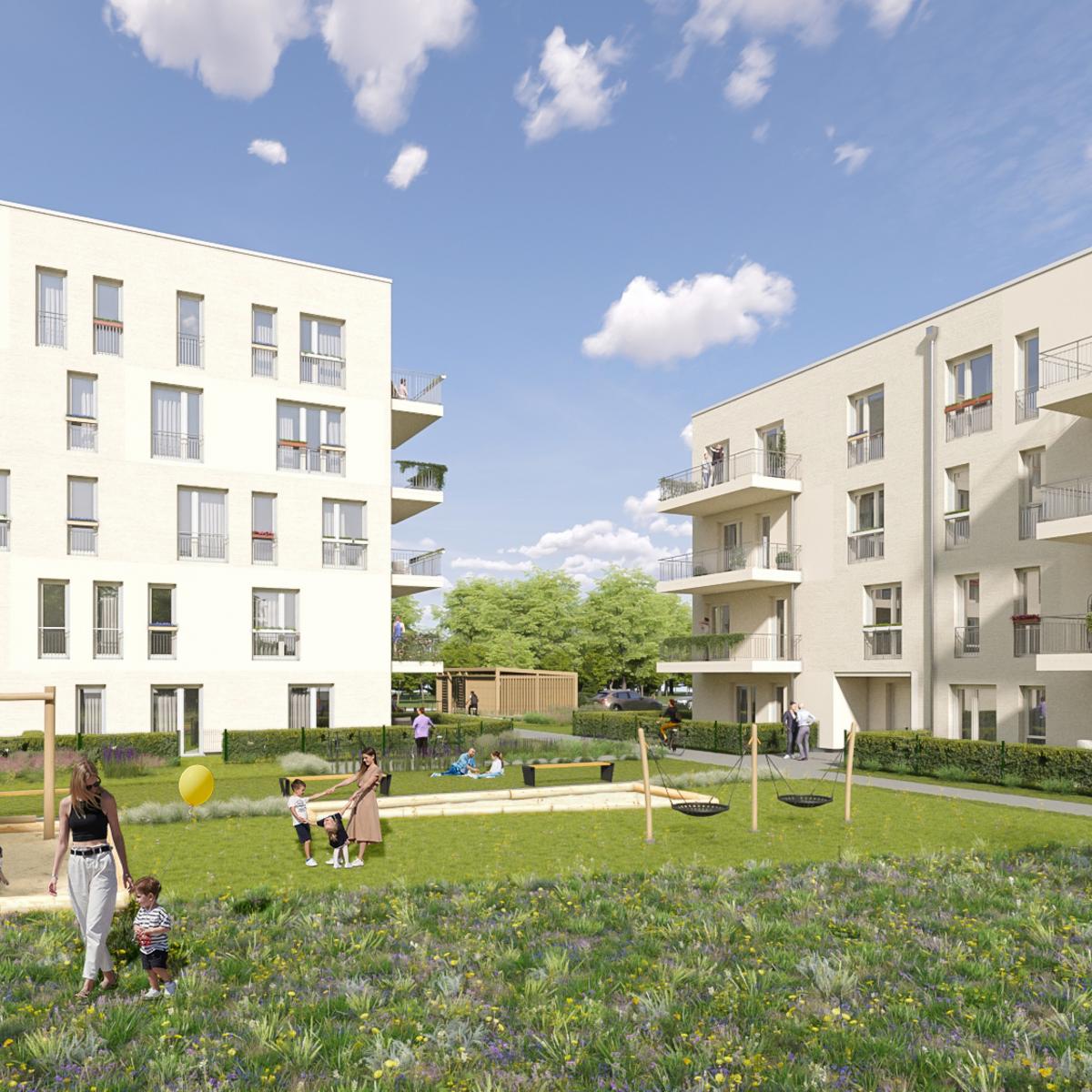Visualisation of the Finkengarten residential area