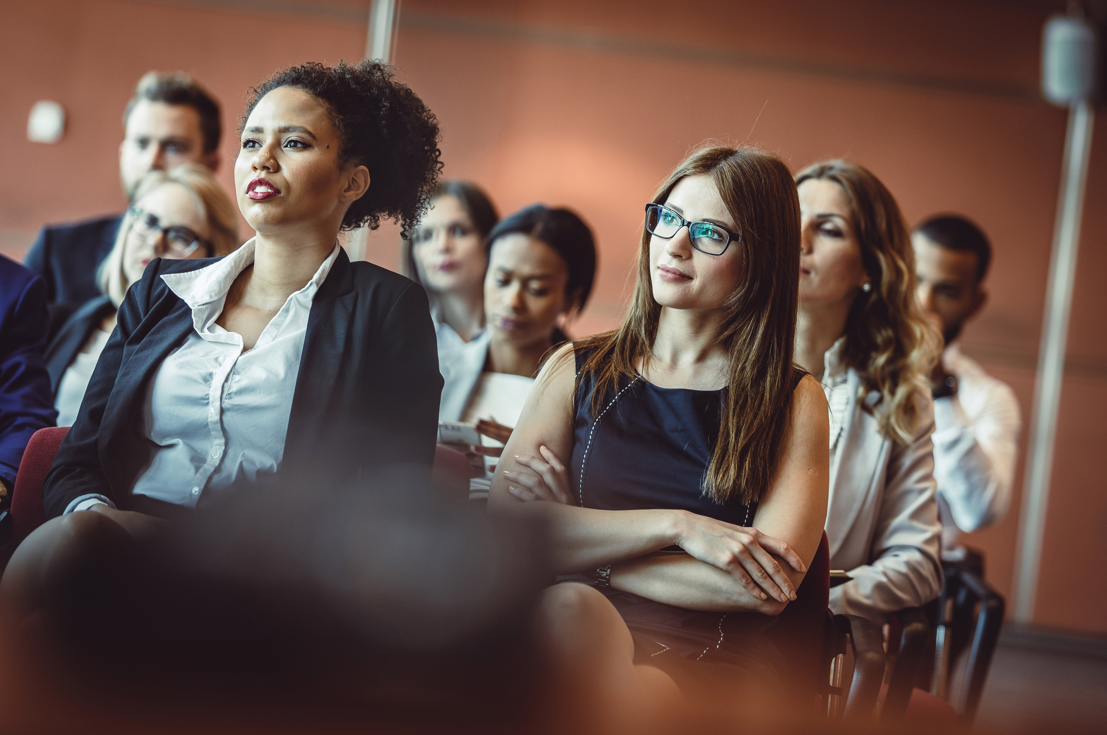 Conference audience 